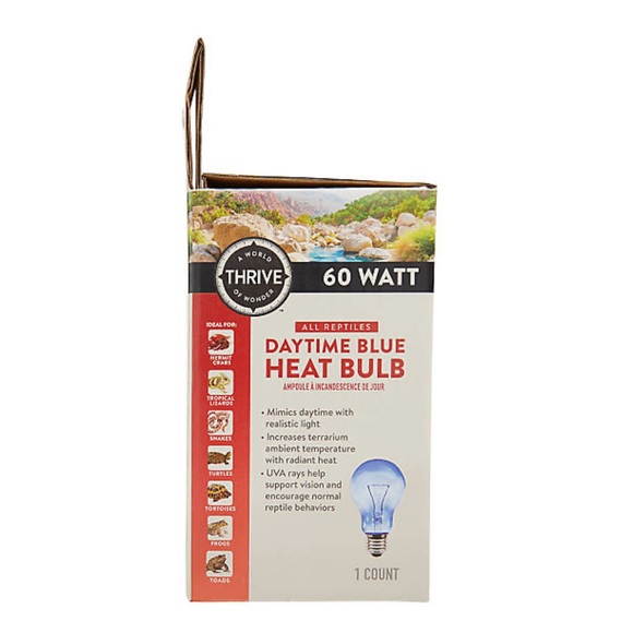 60 watt Thrive Reptile Daytime Blue Heat Bulb - Picture 4 of 5